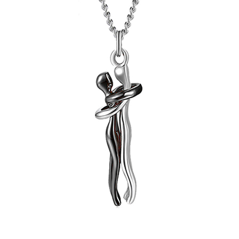 Hug Pendant Necklace