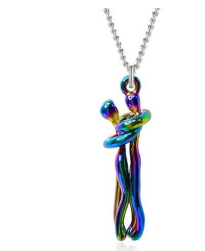 Hug Pendant Necklace