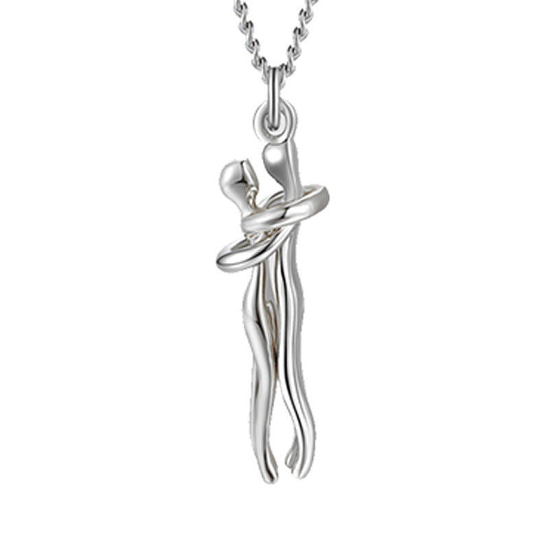 Hug Pendant Necklace