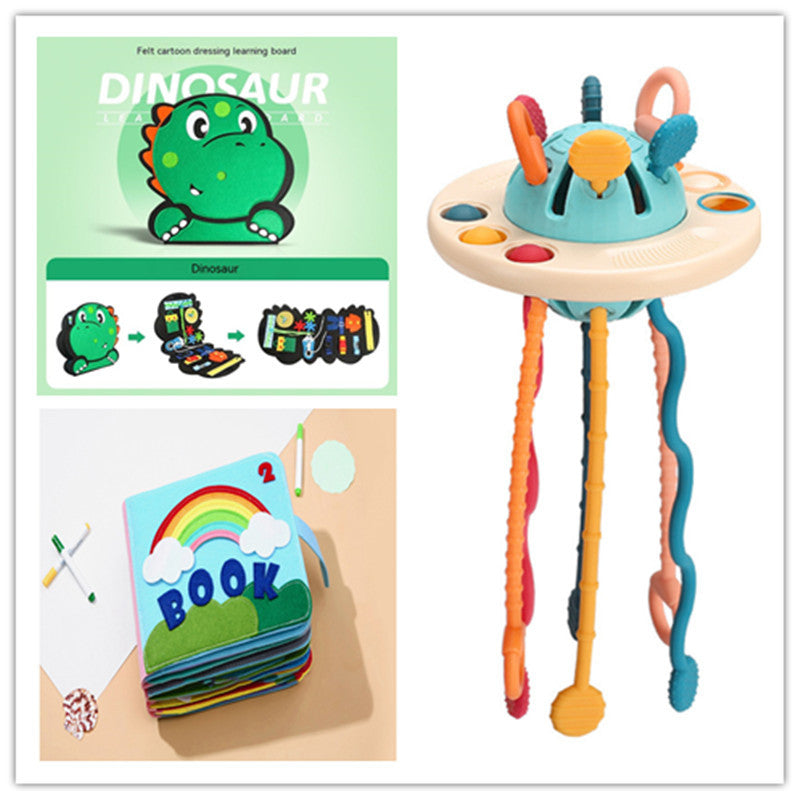 Montessori Pull String Teething Toy