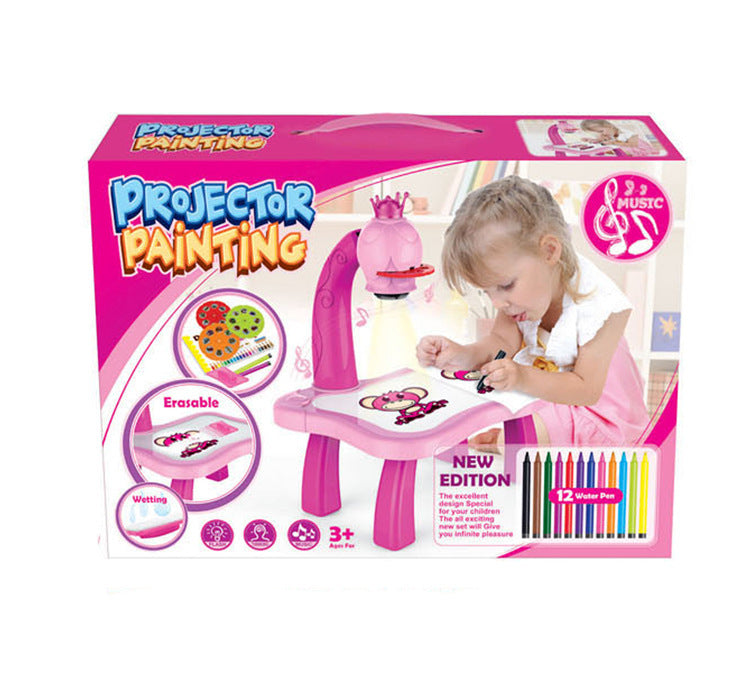 Small Drawing Projector Table