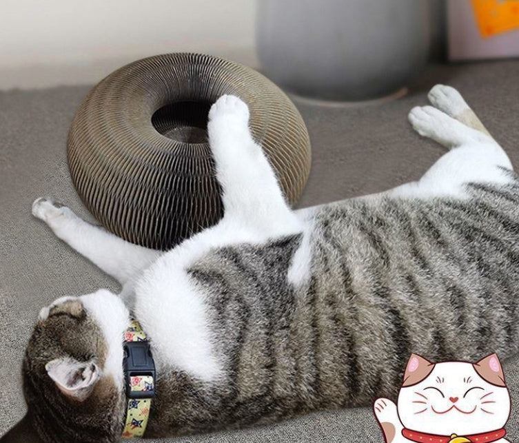 Cat Scratch Board Butler Toy